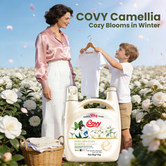 COVY fragrance Laundry Detergent · 5-in-1 Total Care