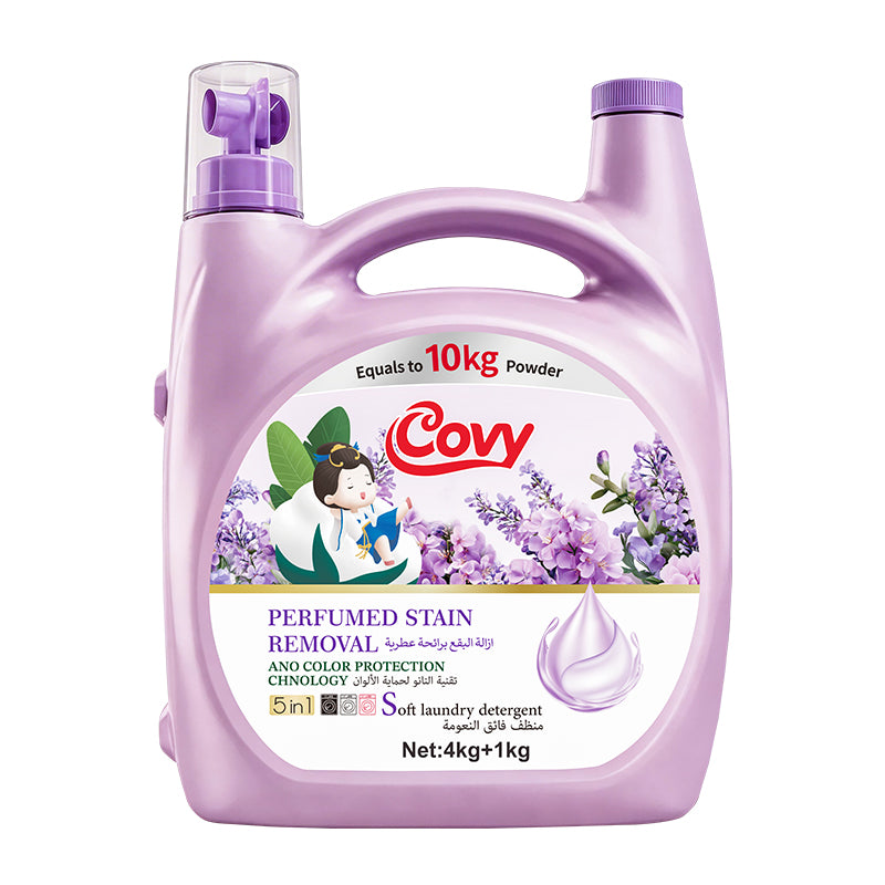 COVY fragrance Laundry Detergent · 5-in-1 Total Care