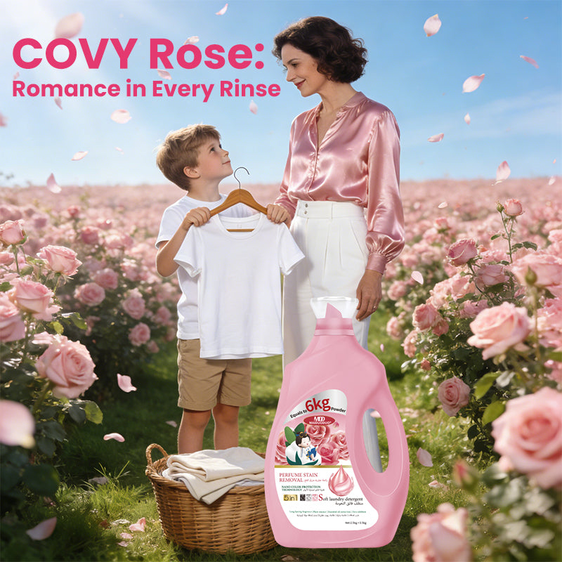 COVY fragrance Laundry Detergent · 5-in-1 Total Care