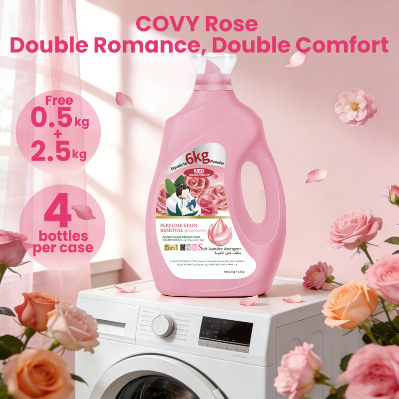 COVY fragrance Laundry Detergent · 5-in-1 Total Care