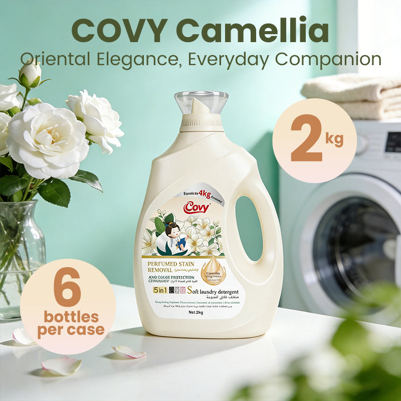COVY fragrance Laundry Detergent · 5-in-1 Total Care
