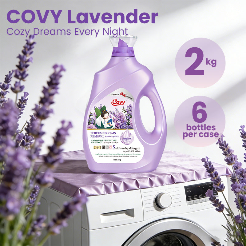 COVY fragrance Laundry Detergent · 5-in-1 Total Care