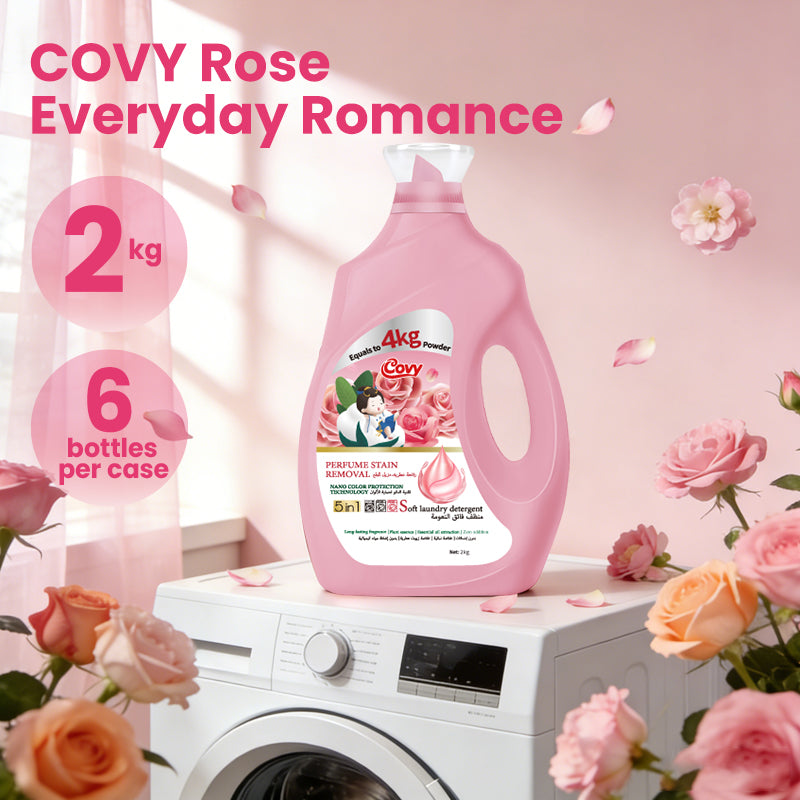COVY fragrance Laundry Detergent · 5-in-1 Total Care